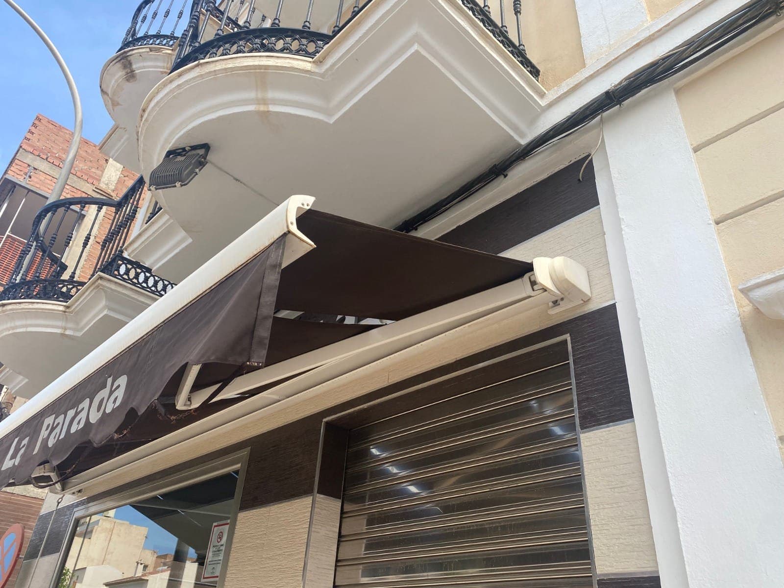 toldo articulado