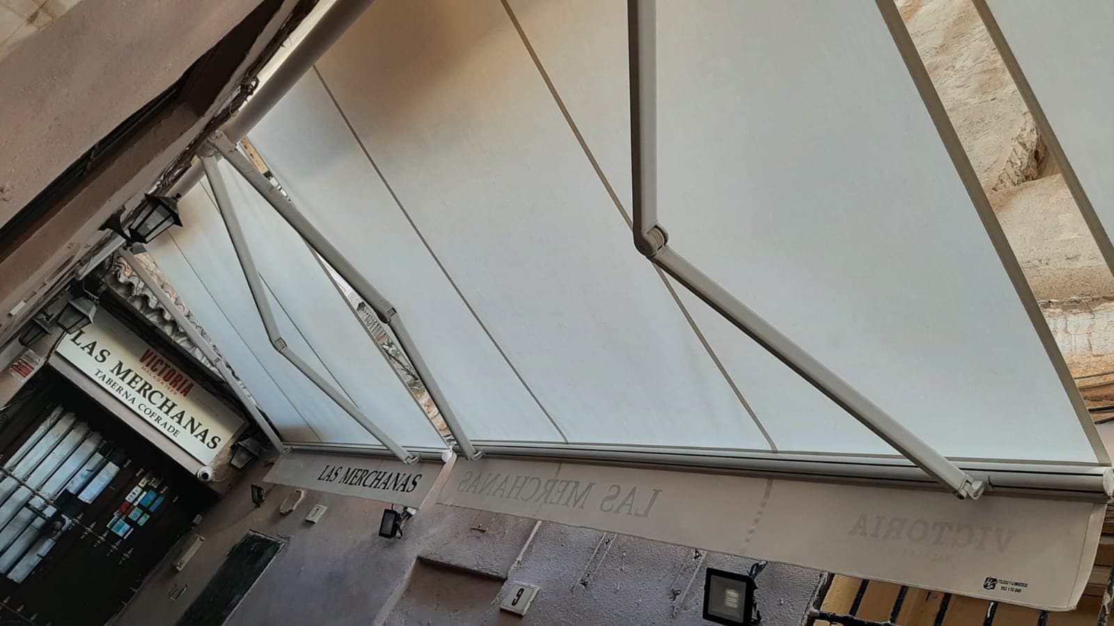 toldo articulado